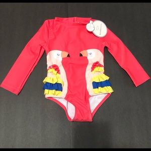 KOALA BABY long sleeve one- piece swimsuit